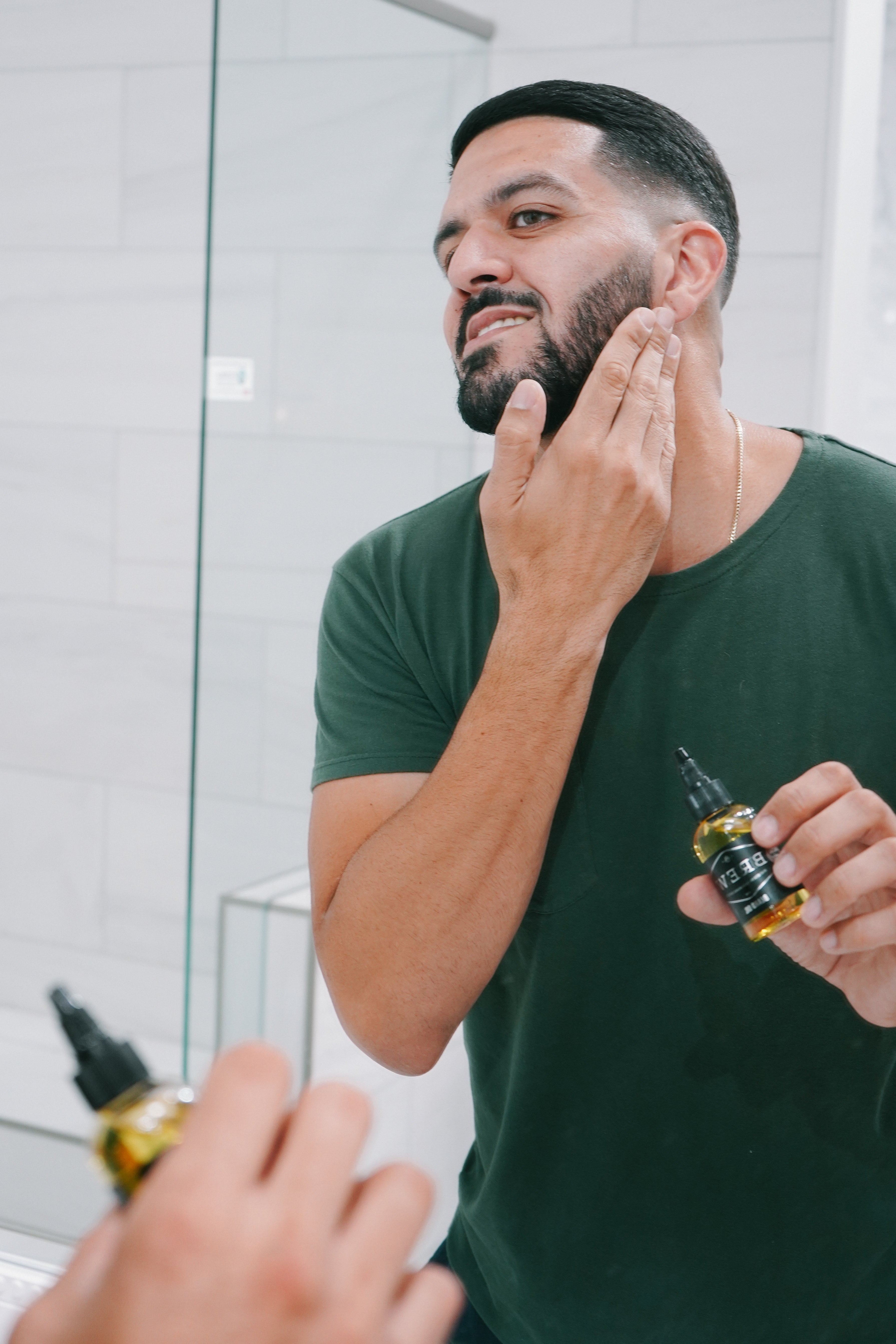 BREW Beard Oil - Softens & Conditions, While Adding Shine For a Healthy-Looking Beard - Made With Hops, Barley, Yeast Oil - Thicker, Stronger Beard & Nourishes Underlying Skin - 15 fl oz